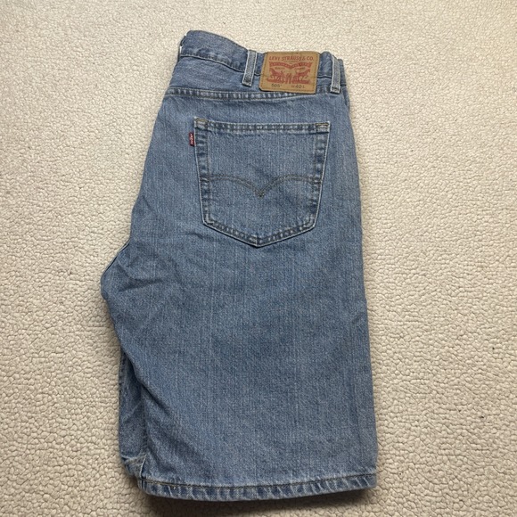 Levi's Other - Levi's Denim Shorts Mens 40 Blue 505 Regular Fit Medium Wash 34505-2110 Cut Offs